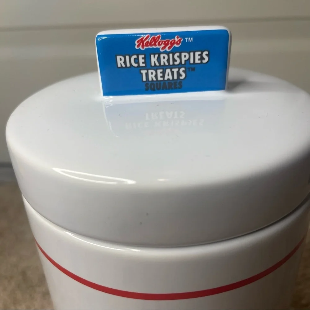 Vintage 1999 Kellogg’s Rice Krispies Treats Canister